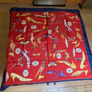 salvatore ferragamo Silk Scarf